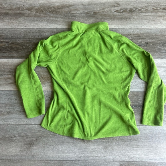 The North Face fleece Quarter Zip Green Medium - Picture 6 of 10